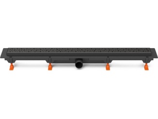 Žlaby Chuděj –  Chuděj LZB 40 Black 650 mm, Négyzet, K3