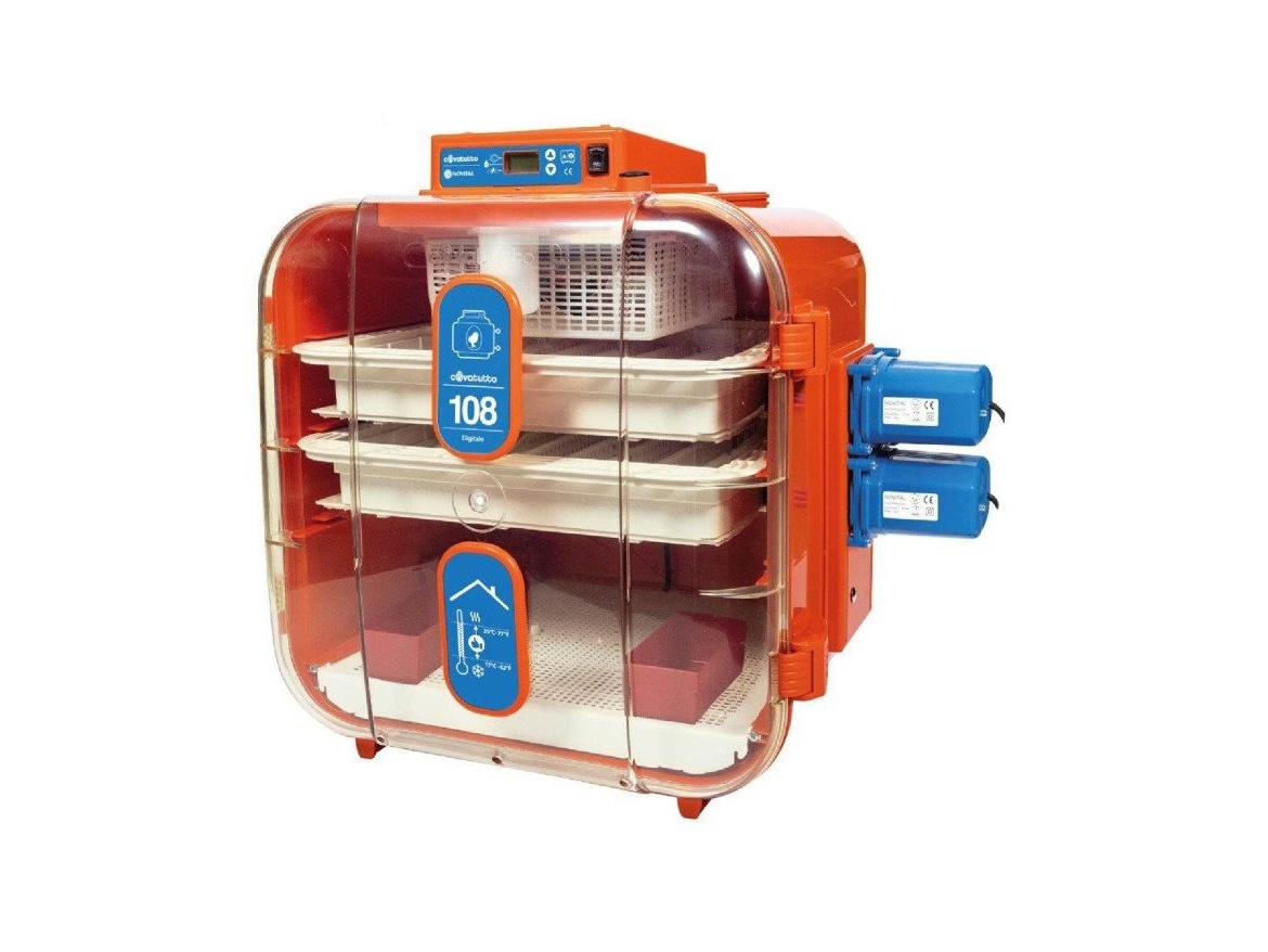 Scobax Líheň COVATUTTO 108 Digitale automatica - automatická líheň pro 108 slepičích vajec