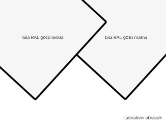 Kompozit –  Kompozitní panel ACP Bond bílá lesk / bílá mat, 3050 x 1500 mm, 0,2 mm