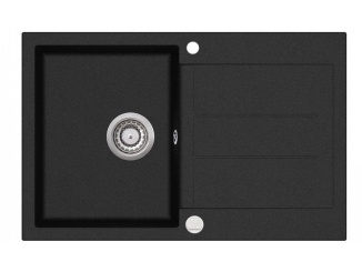 S okapem –  Helika black metallic čierna