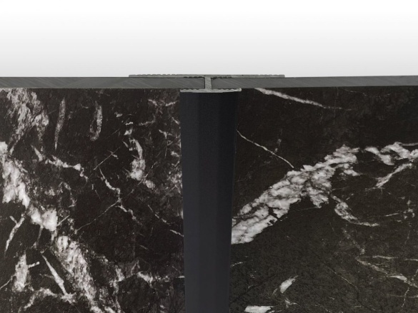 Kronospan Rocko hliníkový T profil