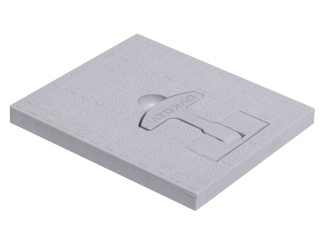 Tengelyek –  Poklop s madlem pro revizní šachtu Dakota