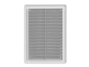 Haco Větrací mřížka 175 × 250 mm, se síťovinou a krytem, bílá,  0317