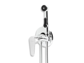 Csaptelepek – Novaservis Bidetová baterie Titania Fresh, chrom, podomítková, 96211,0