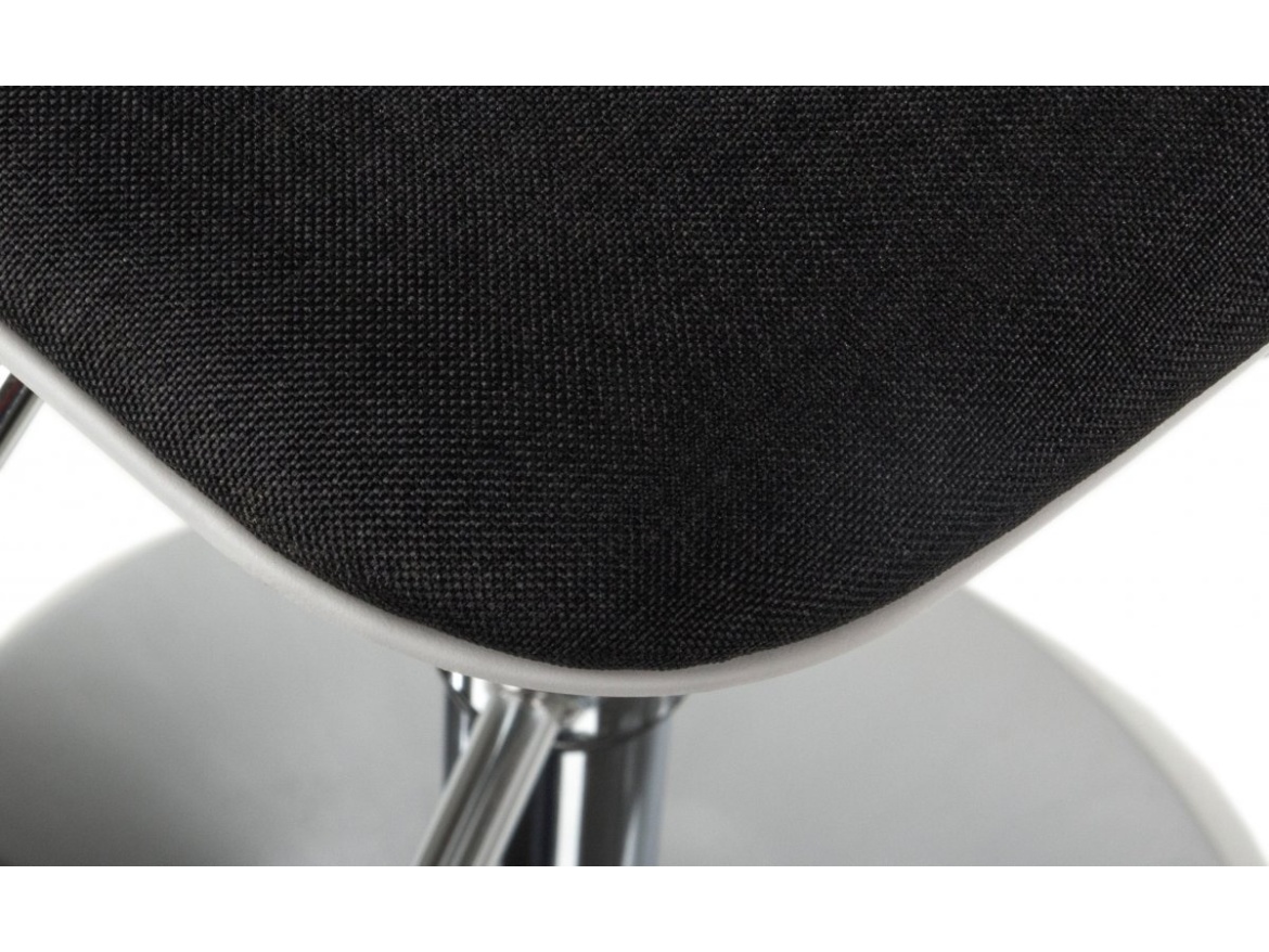 G21 Barová židle  Lima látková, black