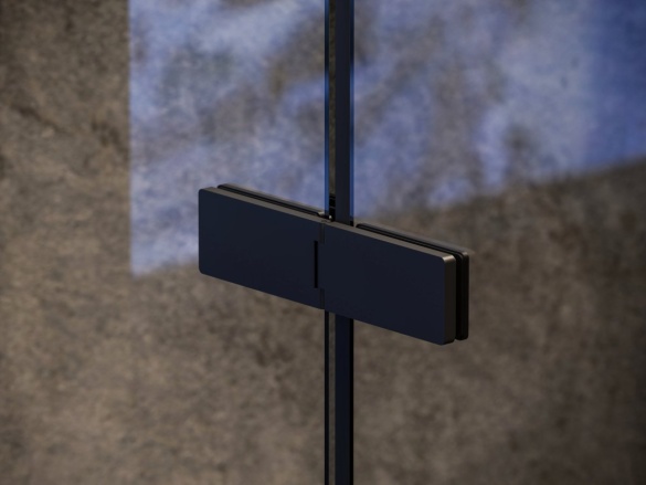 Ravak COSD2 100, biela matná+transparent