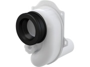 Alcadrain Pisoárový sifon A45B 50 mm, odpad 40 mm, vodorovný,  A45B