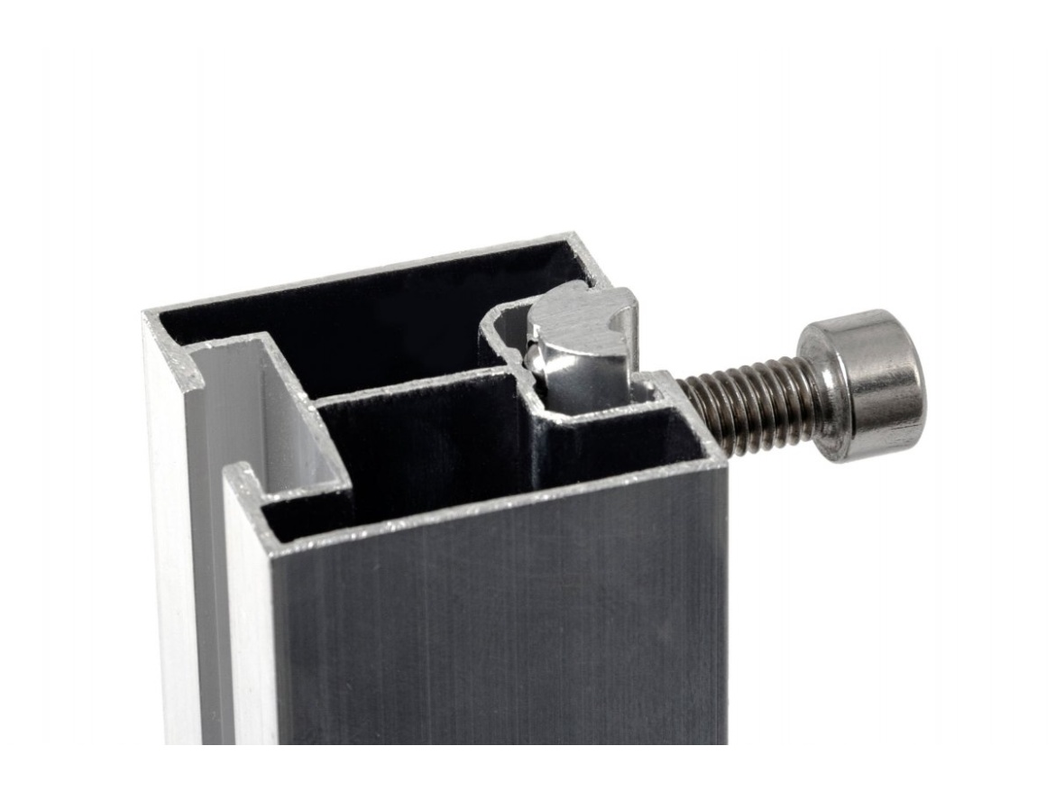 G21 Matice  s pružnou kuličkou do profilu "speciální kámen". M8