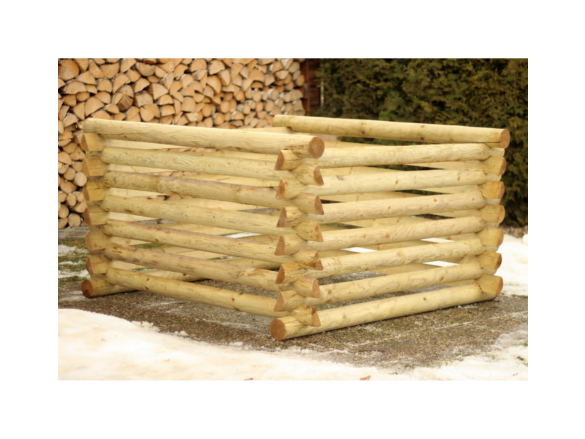 Covernit Dřevěný kompostér Natur