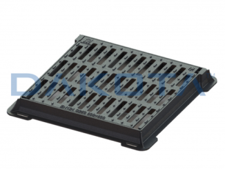 Vízelvezetés és vízelvezetés –  Dakota Litinový rošt s rámem