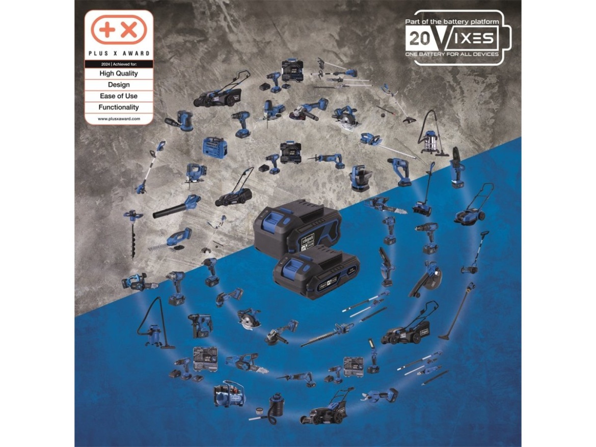 20 V-os IXES kettős töltő 4,5 A Scheppach SDBC4.5A