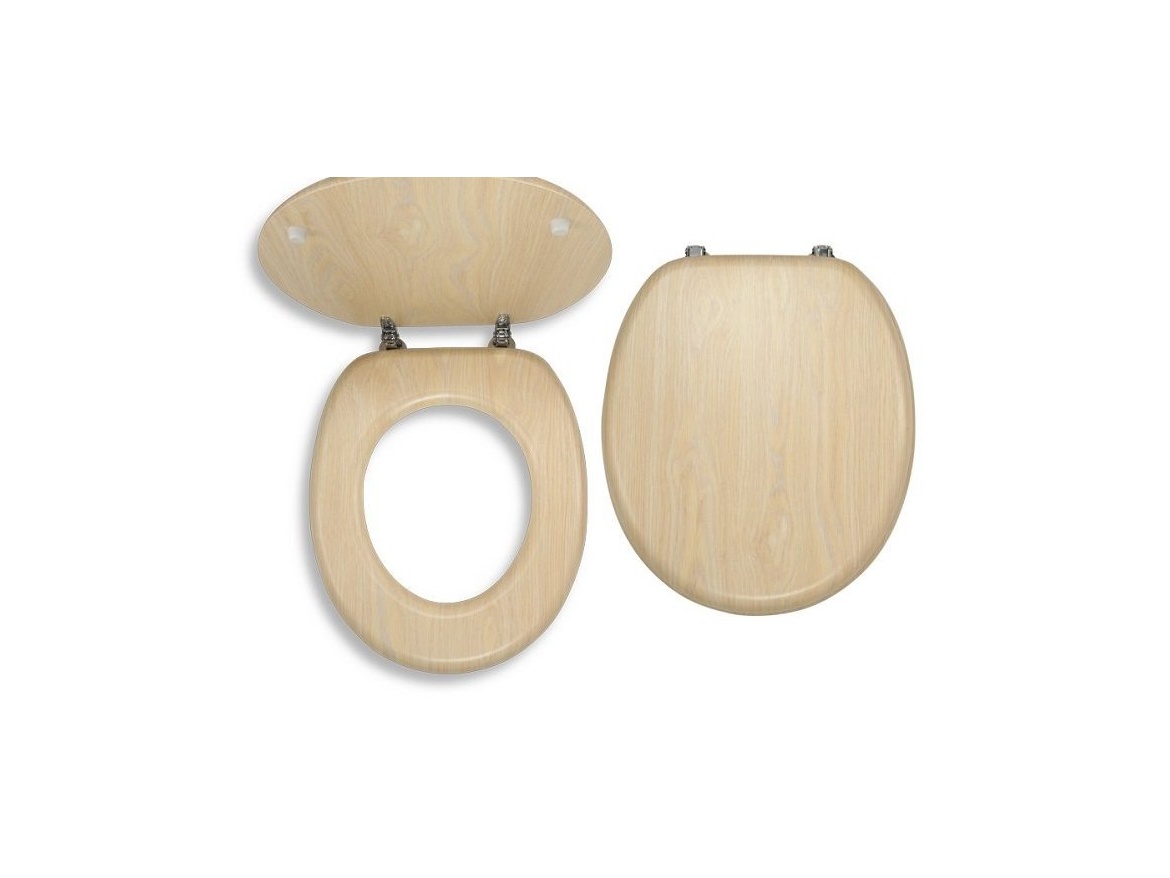 Novaservis WC sedátko s poklopem, dřevěný dekor,  WC/BRIZA