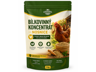 Chov zvířat –  Scobax Bílkovinný koncentrát AGF Nosnice 3 kg