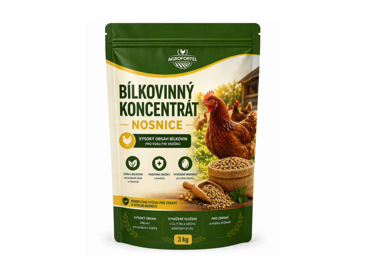 Scobax Bílkovinný koncentrát AGF Nosnice 3 kg