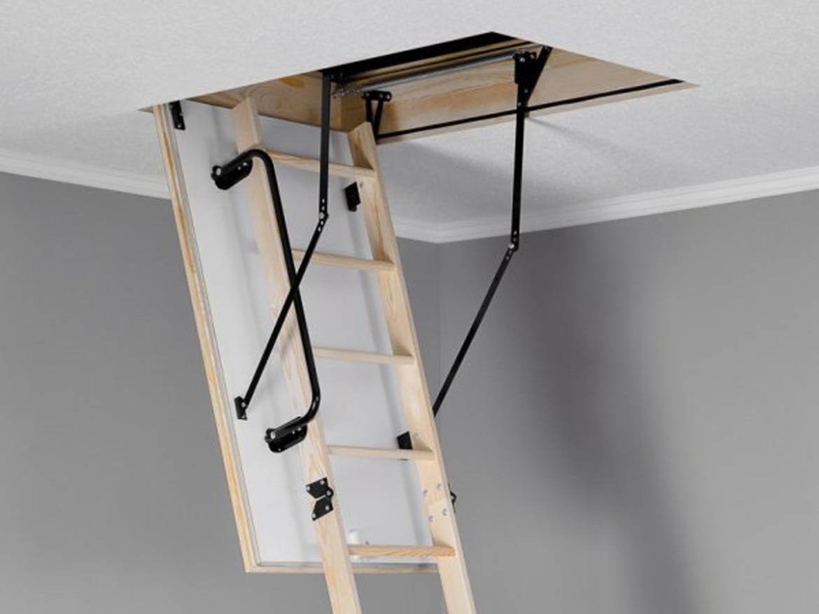 Skladacie podkrovné schody Oman Long Extra