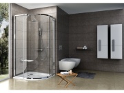 Ravak PSKK3 100x100, satin+transparent
