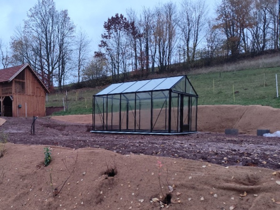 Montáže skleníků