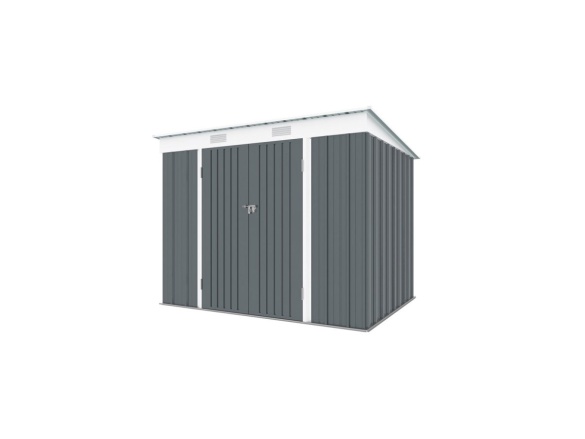 Plechový zahradní domek Riwall PRO RMSP 6x8 Anthracite