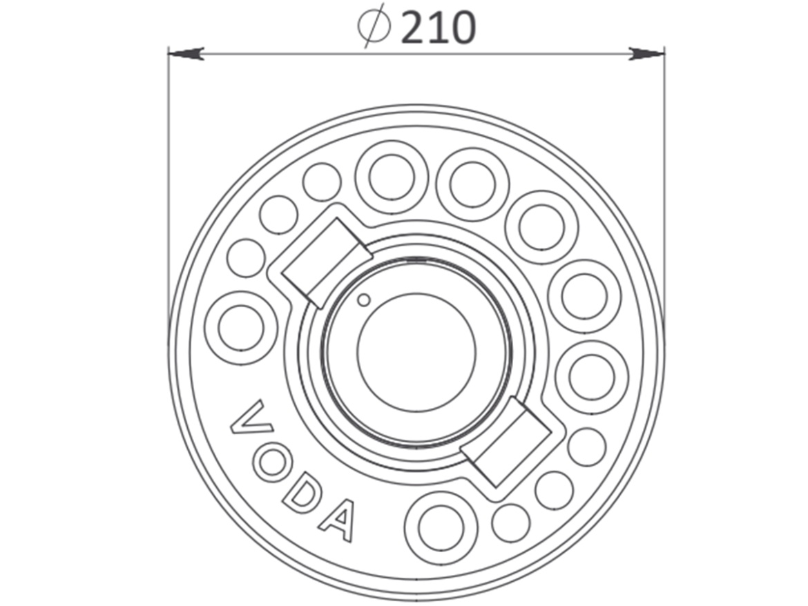 Kulatý plovoucí poklop Heckl Ren