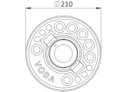 Kulatý plovoucí poklop Heckl Ren