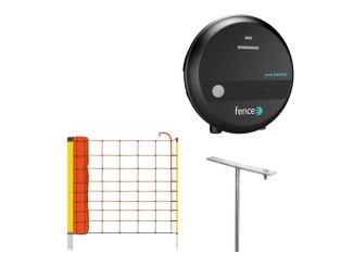 Chov zvierat –  Scobax Set elektrického ohradníku se sítí ochrana před vlkem, rysem - DUO zdroj 5 J - síť 50 m