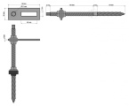 G21 Šroub  kombivrut M10, 200 mm, pro vlnitou střechu, kompletní sada
