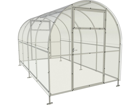VespaGarden Zahradní skleník Frux 2 - 2x6m - 4mm