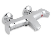 Novaservis Vanová baterie Metalia 57 150 mm, chrom, nástěnná, termostatická, bez příslušenství,  57920/1,0