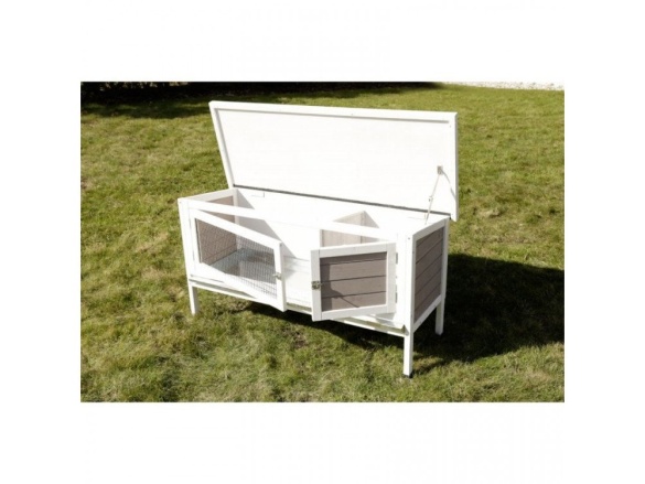 Dřevěná králíkárna Scobax Frodo