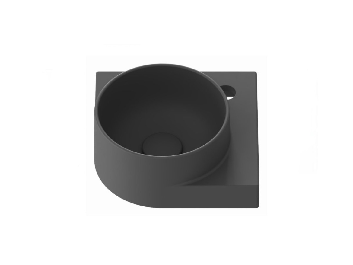 Ravak Umývadlo Yard 28 C, s otvorom pre batériu, bez prepadu, Deepsea Blue