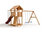 Gyermekjátszótér hintamodullal és csúszdával Česká Manufaktura Honzík Plus