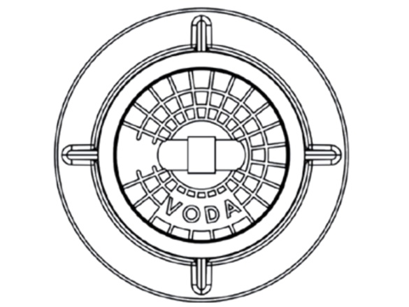 Šupátkový poklop Heckl Plastus