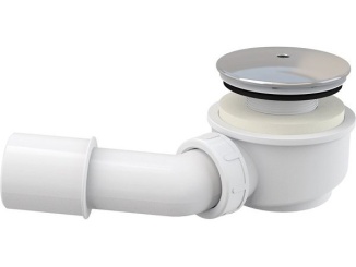 Sanitární instalace –  Alcadrain Vaničkový sifon A471CR 60, odpad 40/50 mm, chrom,  A471CR-60