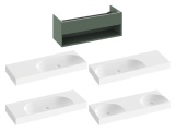 Ravak SD Lite 120 skříňka pod umyvadlo bílá