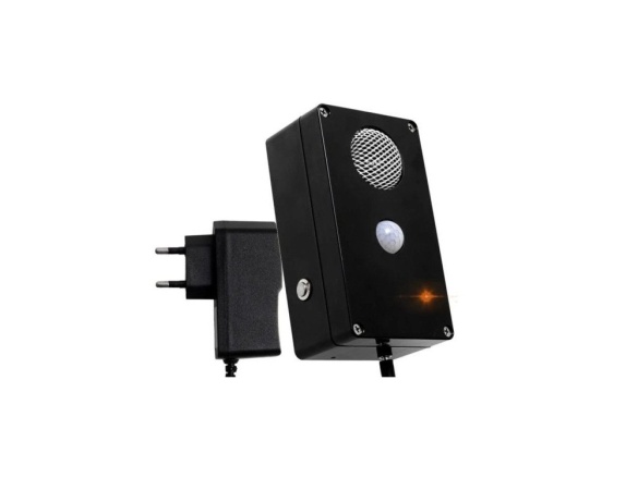 Scobax Vodotěsný, ultrazvukový plašič kun, lišek a další zvěře DRAGON ULTRASONIC AC900 - napájení přes 6V adaptér v balení