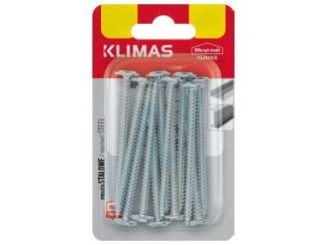 Fém csavarok –  Klimas Wkręt-met VRUT SAMOVRT. PLOCHÁ HL. 4,2X50 BLISTR
