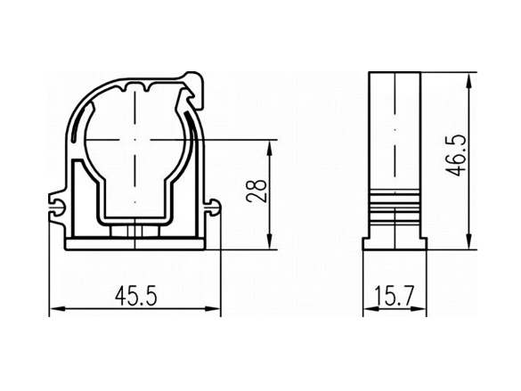 Příchytka Chuděj D15-28