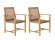 Zahradní židle Tuindeco Teak garden chair Blitar