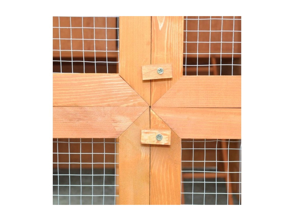 Kurník Scobax Dřevěný maxi kurník ISLAND XXXXL, 2950x1630x1700 mm