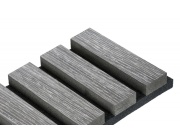 G21 Akustický panel  270x60,5x2,1 cm, tmavě šedý dub