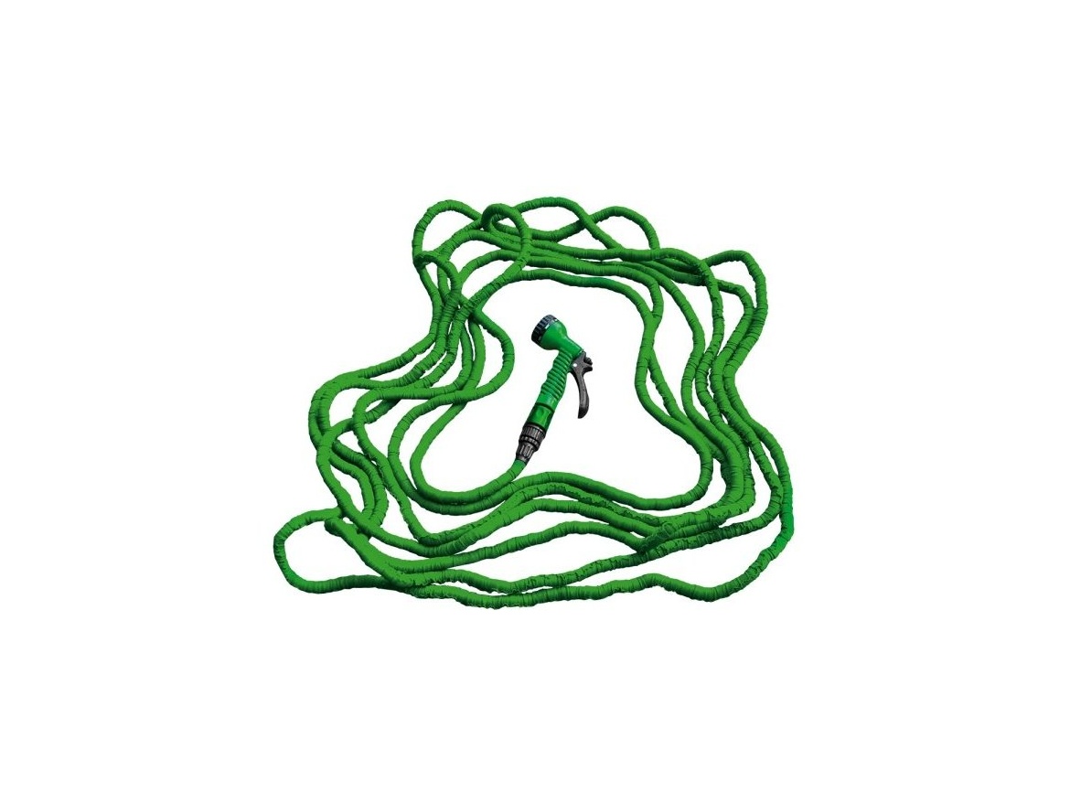 Bradas Komplet flexibilní zahradní hadice TRICK HOSE 5-15 m - zelená