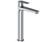 Ravak LF 015.20BL Umyvadlová stojánková baterie 280 mm bez výpusti, černá