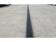 Covernit Spádový betonový žlab B125 s litinovou mříží