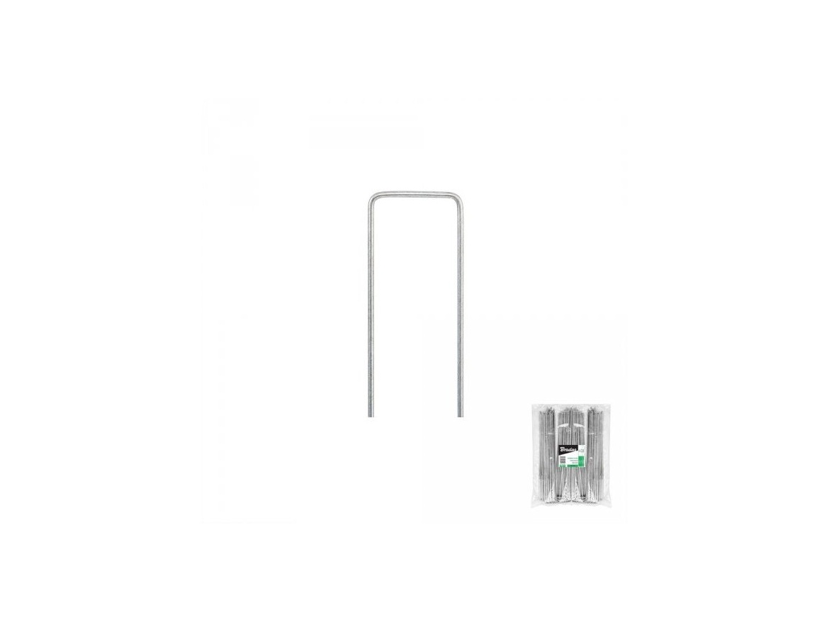 Bradas Kovový kolík k upevnění netkané textilie 3 cm / 15 cm - 50 ks