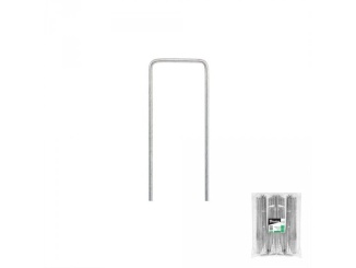 Okrasná zahrada –  Bradas Kovový kolík k upevnění netkané textilie 3 cm / 15 cm - 50 ks