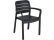 Keter Zahradní židle TISARA - 53 x 58 x 83 cm - grafit