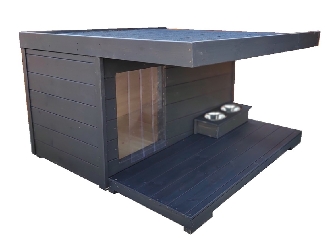 Zateplená psia búda Česká Manufaktura Terrier