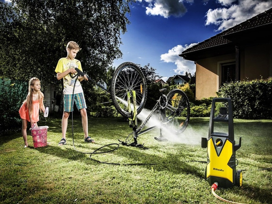 Tlaková myčka Riwall PRO REPW 120 SET