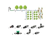 Bradas Sada spojek 16mm s převlečnou matkou, 24ks