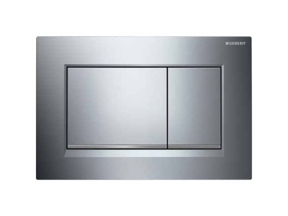 Geberit Deska ovládací GEBERIT SIGMA 30 chrom lesk/chrom mat, 115.883.KH.1